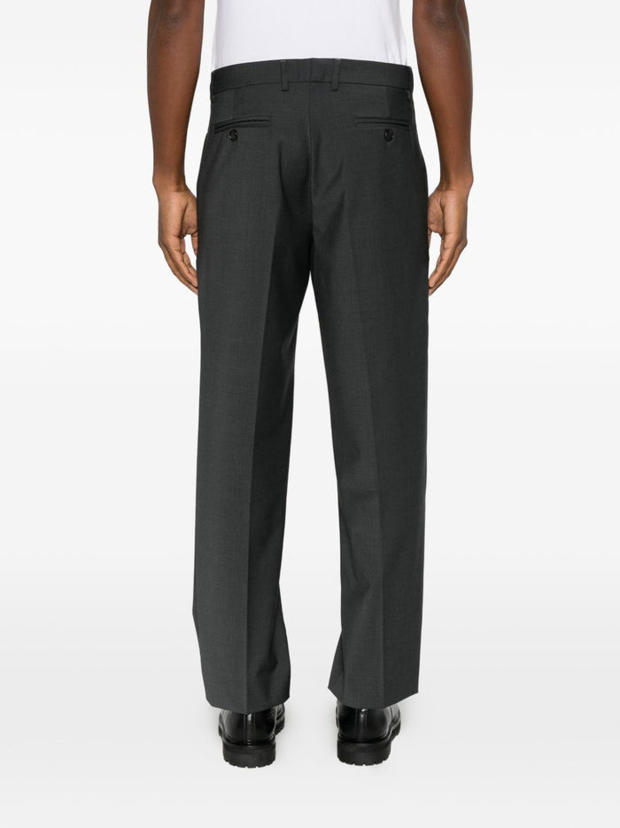 Amaranto Pantalone Grigio Uomo 5