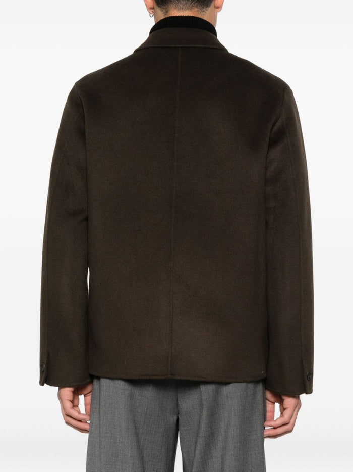 Amaranthbraune Jacke für Herren 2