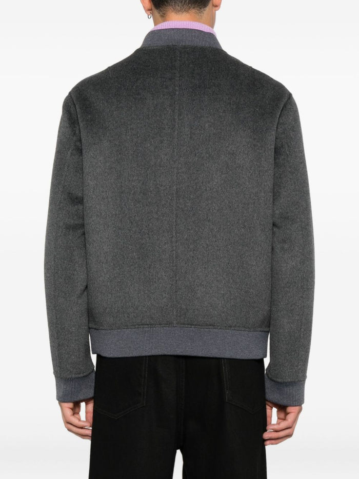 Amaranthgraue Jacke für Herren 3