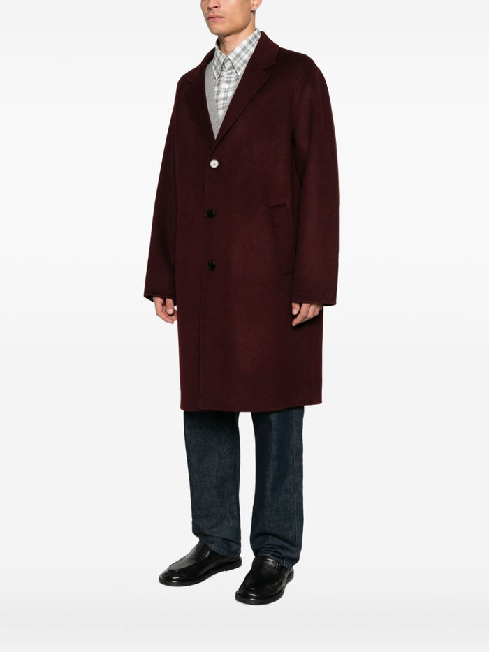 Amaranthfarbener Mantel für Herren 1