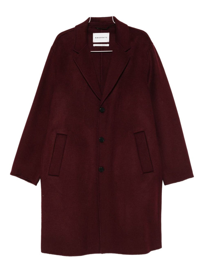 Amaranthfarbener Mantel für Herren 5