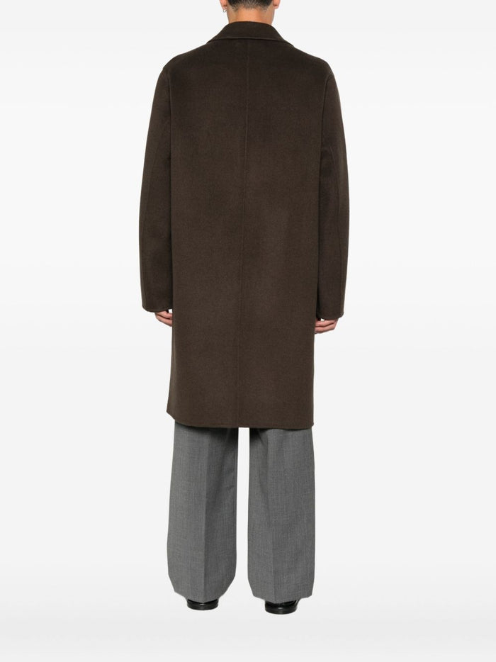 Amaranthbrauner Mantel für Herren 3