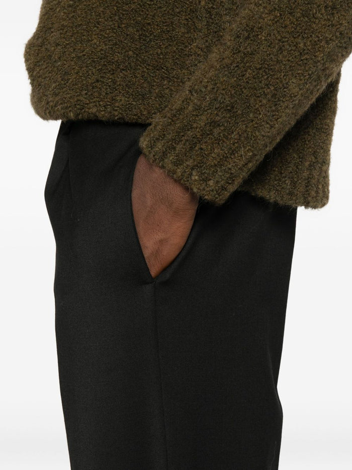 Amaranth Schwarze Hose für Herren 4