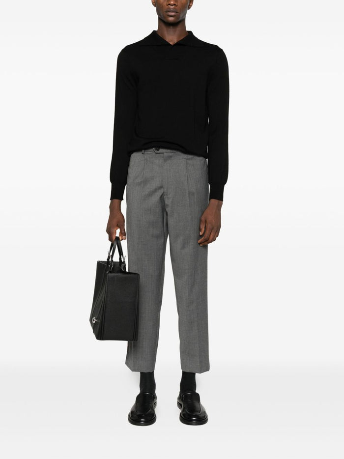 Amaranthgraue Hose für Herren 2