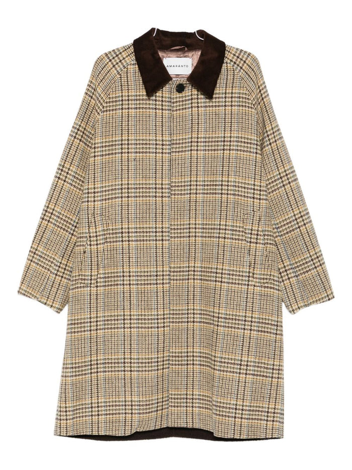 Amaranthbrauner Mantel für Herren 5