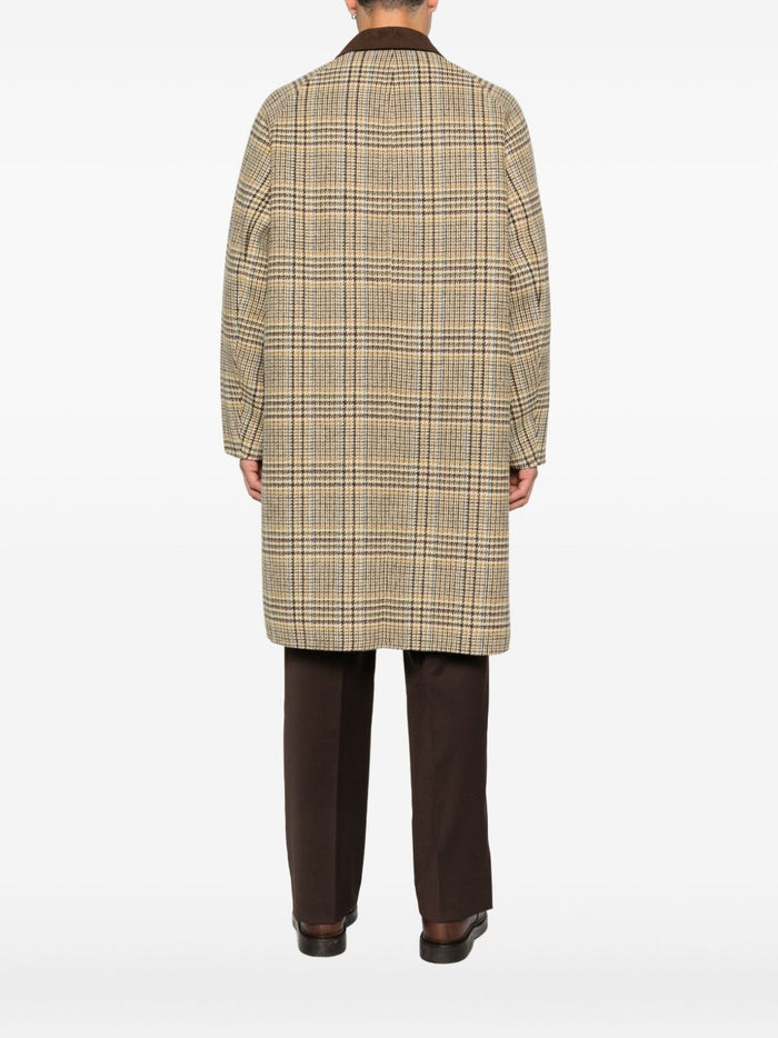 Amaranthbrauner Mantel für Herren 3