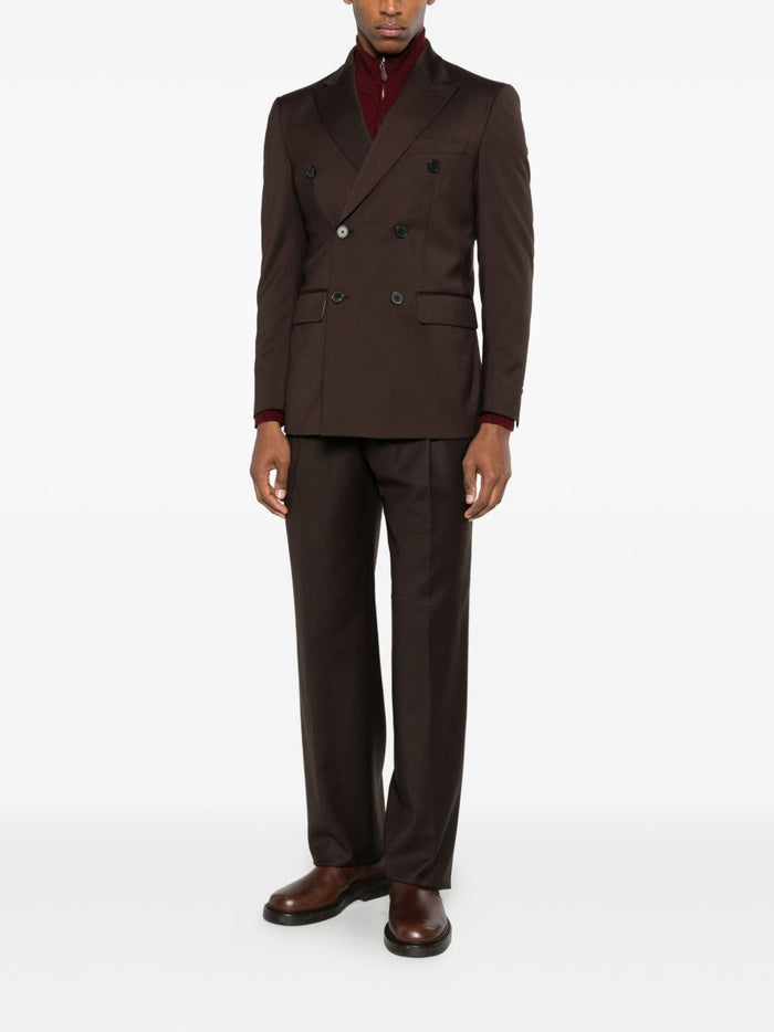 Amaranthbraune Jacke für Herren 2