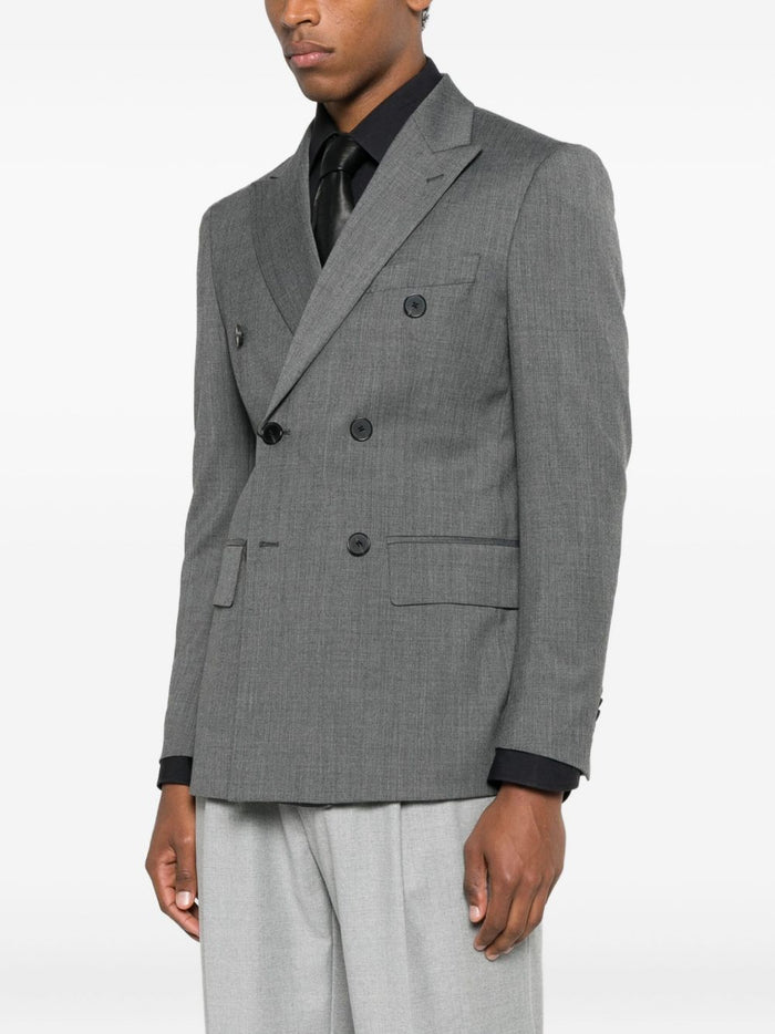 Amaranthgraue Jacke für Herren 1