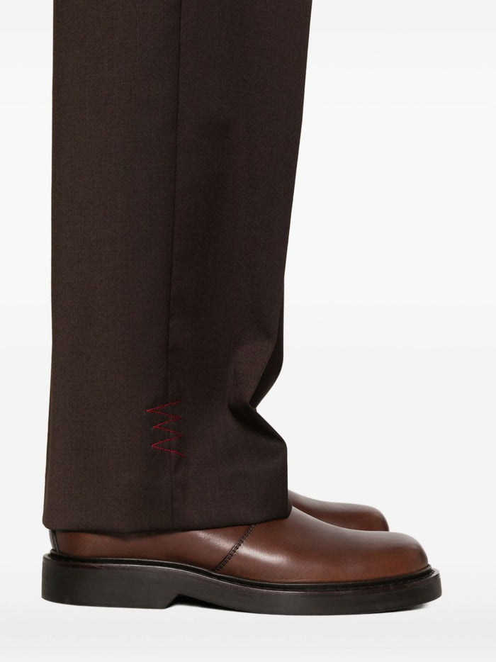 Amaranthbraune Hose für Herren 5