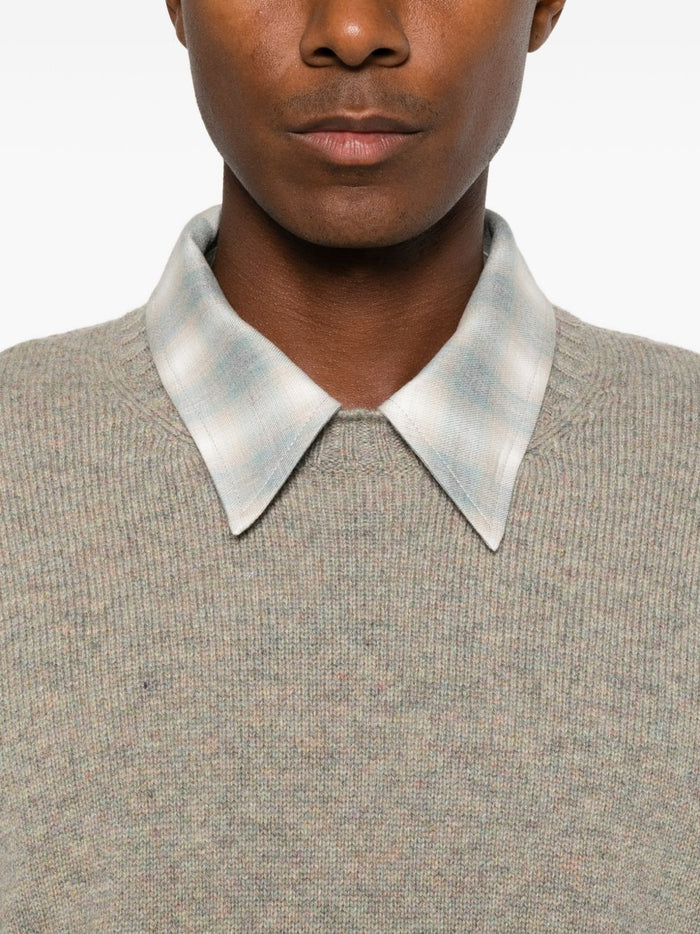 Amaranto Maglia Grigio Uomo 5