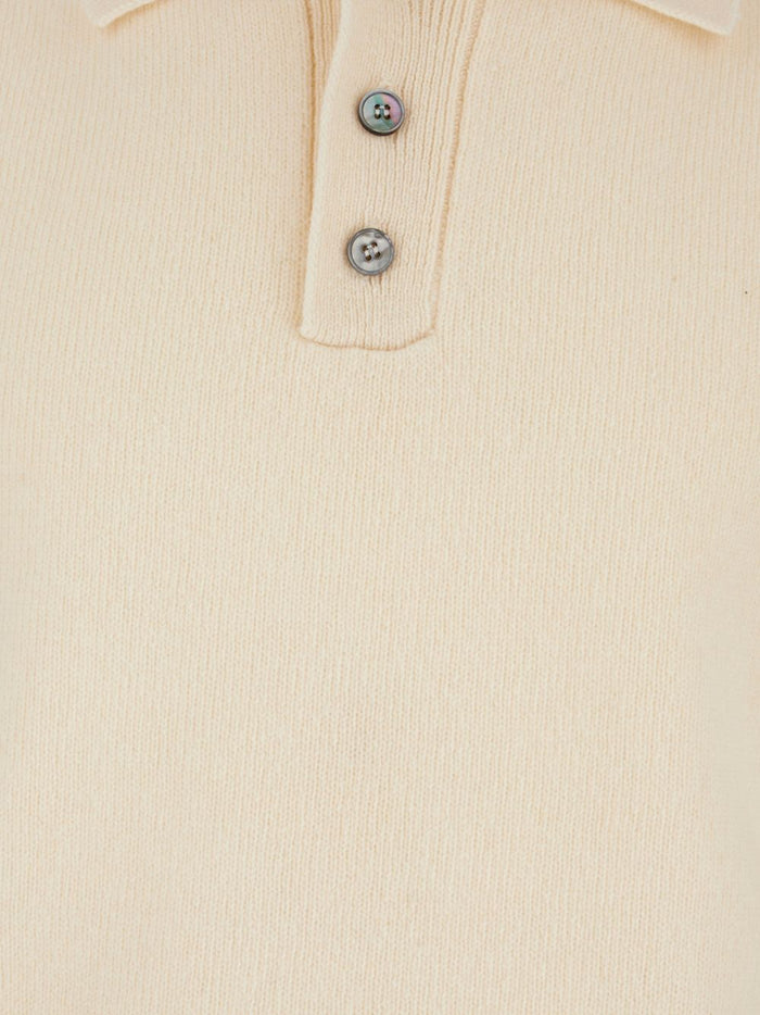 Amaranto Polo Bianco Uomo 2