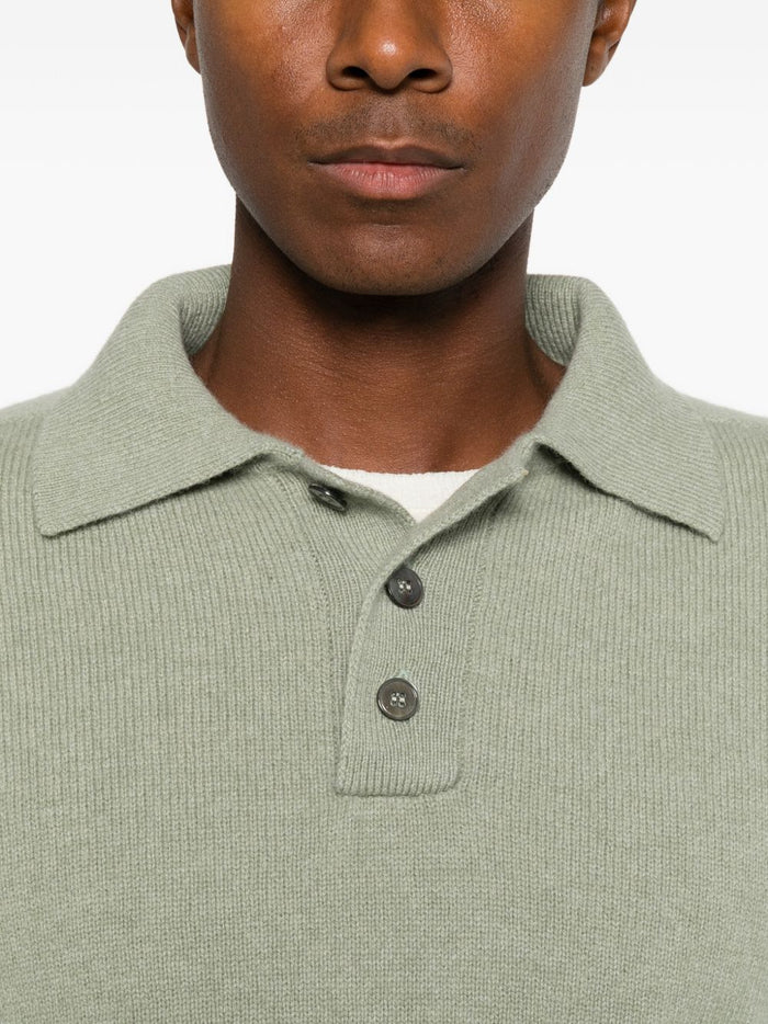 Amaranto Polo Verde Uomo 3