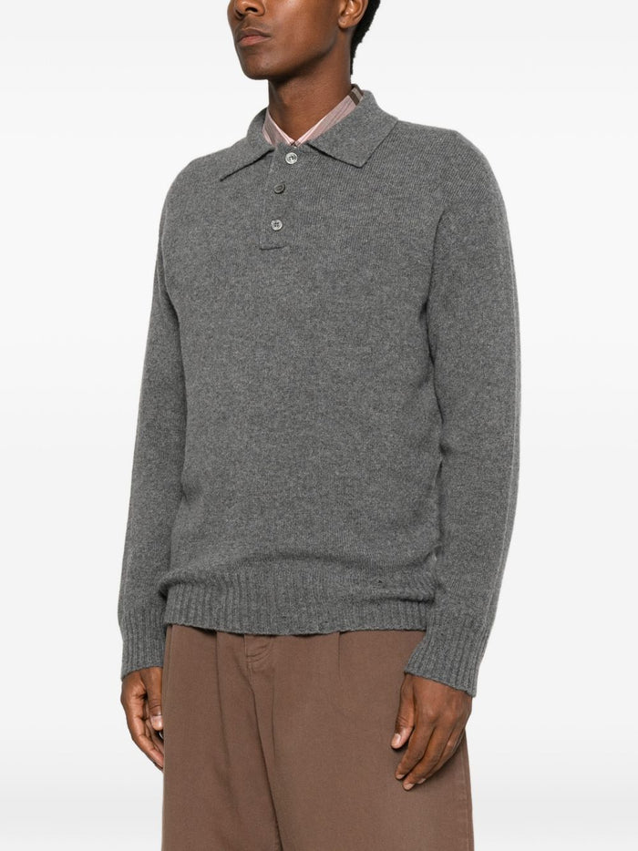 Amaranto Polo Grigio Uomo 3