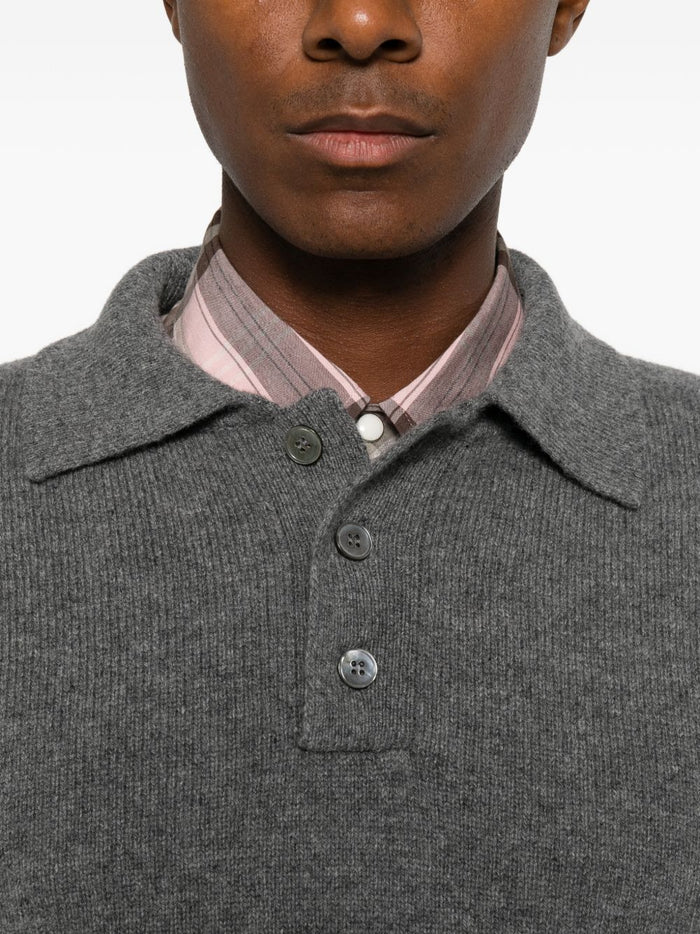Amaranto Polo Grigio Uomo 4