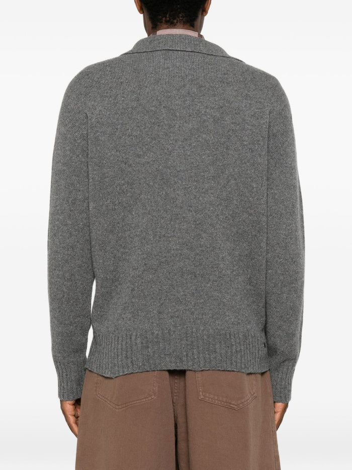 Amaranto Polo Grigio Uomo 5