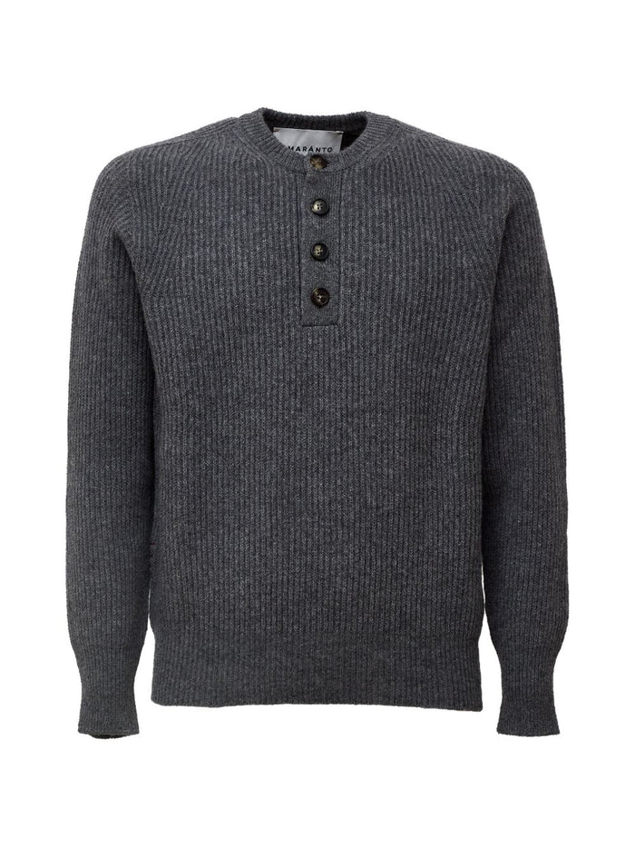 Amaranto Maglia Grigio Uomo 1