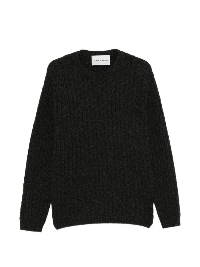 Amaranto Maglia Grigio Uomo 1