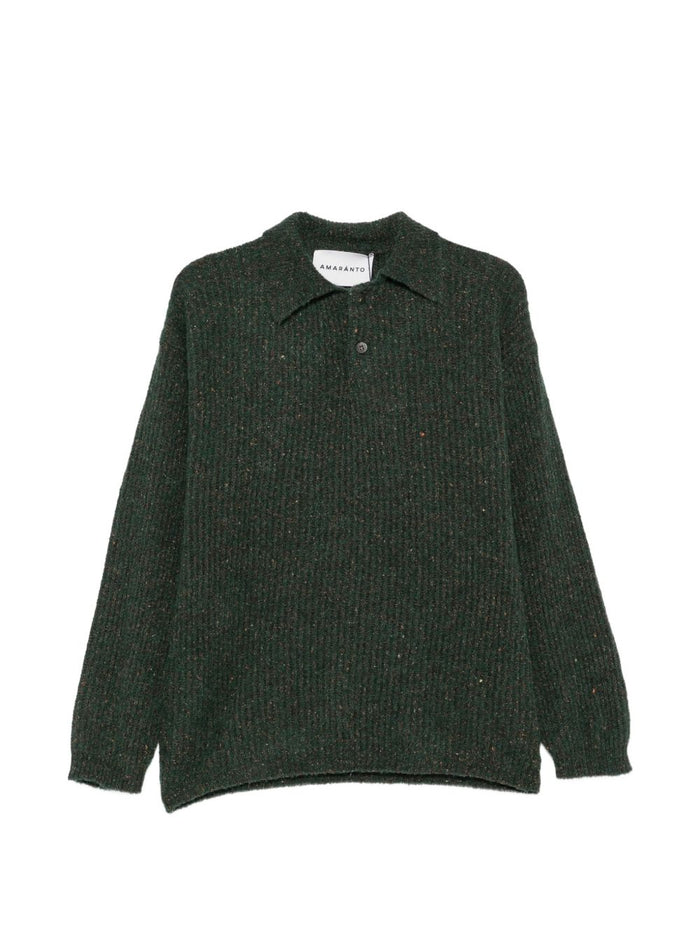 Amaranto Polo Verde Uomo 1