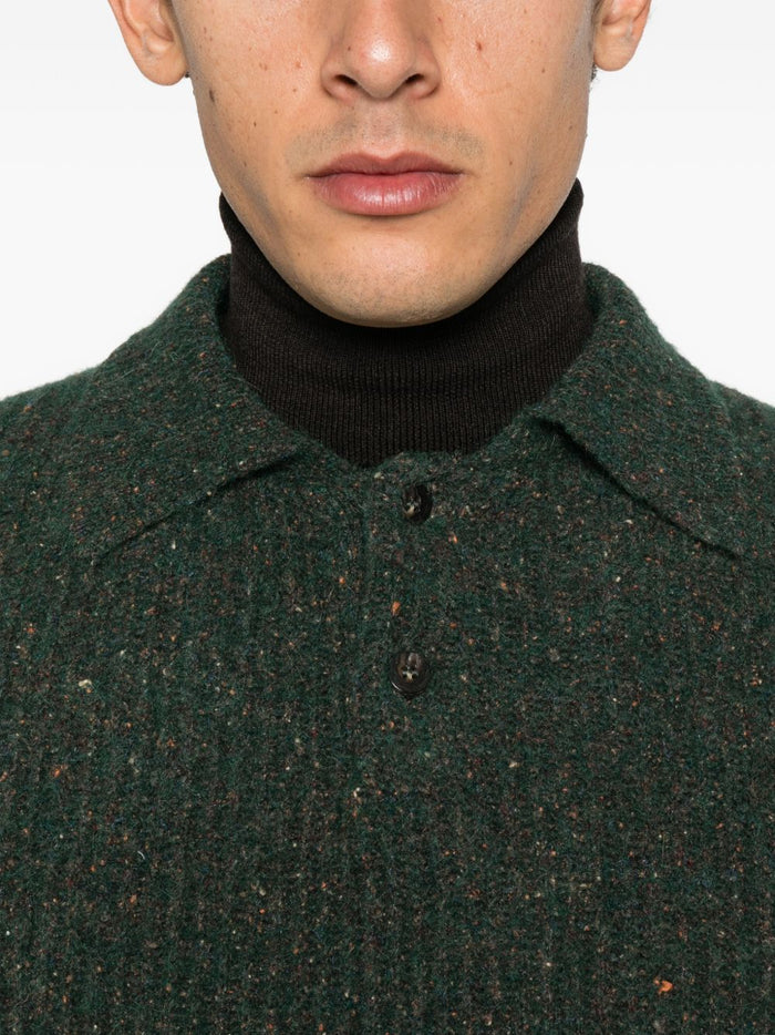 Amaranto Polo Verde Uomo 2