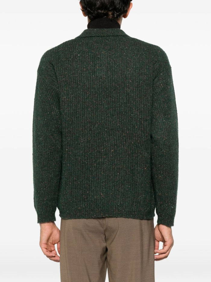 Amaranto Polo Verde Uomo 3