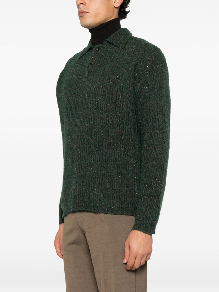 Amaranto Polo Verde Uomo 4