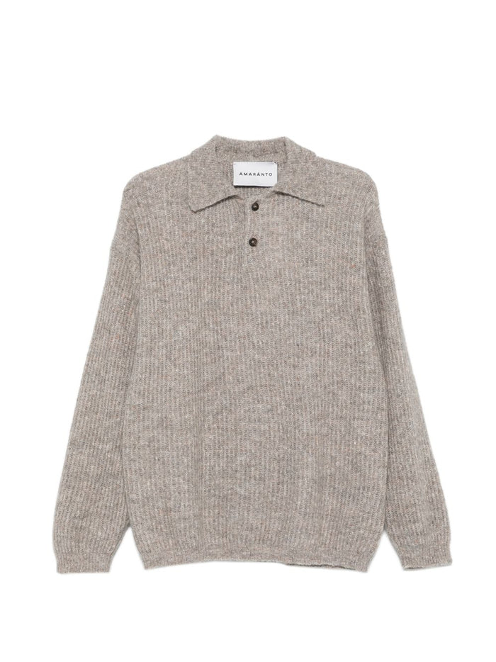 Amaranto Polo Grigio Uomo 1