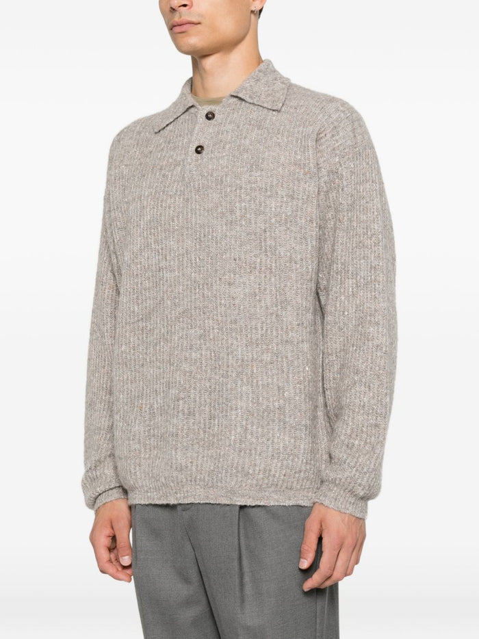 Amaranto Polo Grigio Uomo 5