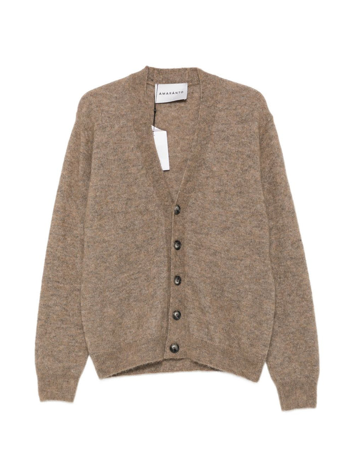 Amaranto Cardigan Avena Uomo 1