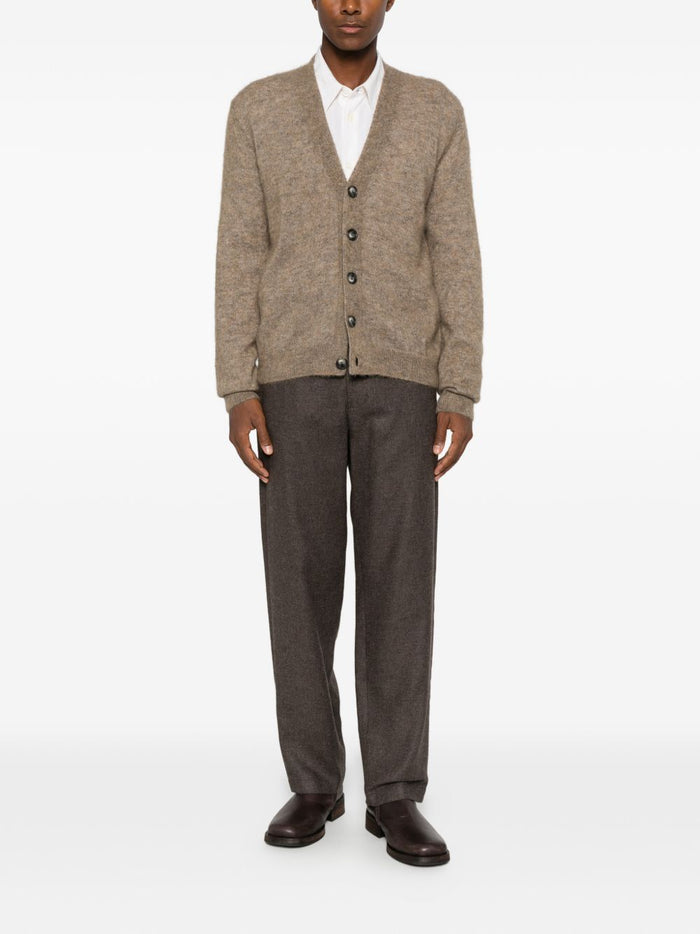 Amaranto Cardigan Avena Uomo 2
