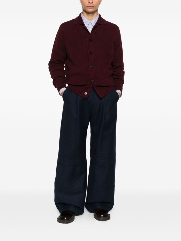 Amaranth-lila Sweatshirt für Herren 4