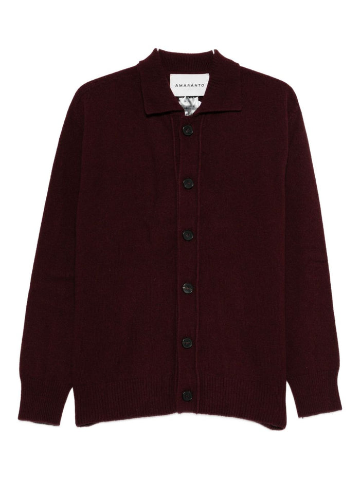 Amaranth-lila Sweatshirt für Herren 1