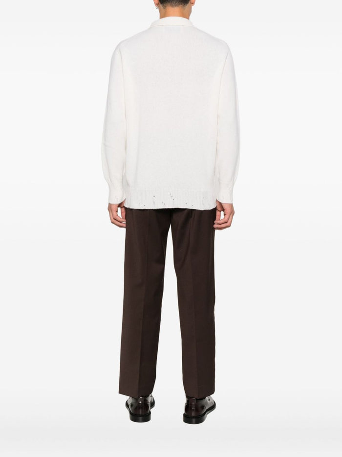 Amaranth Weißes Sweatshirt für Herren 5