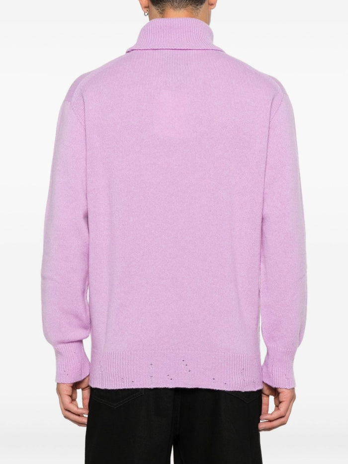 Amaranth-lila Sweatshirt für Herren 3