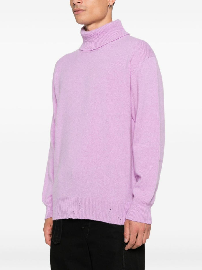 Amaranth-lila Sweatshirt für Herren 1