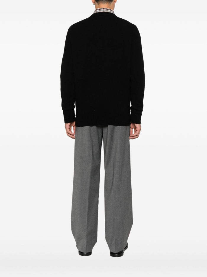 Amaranto Felpa Nero Uomo 5