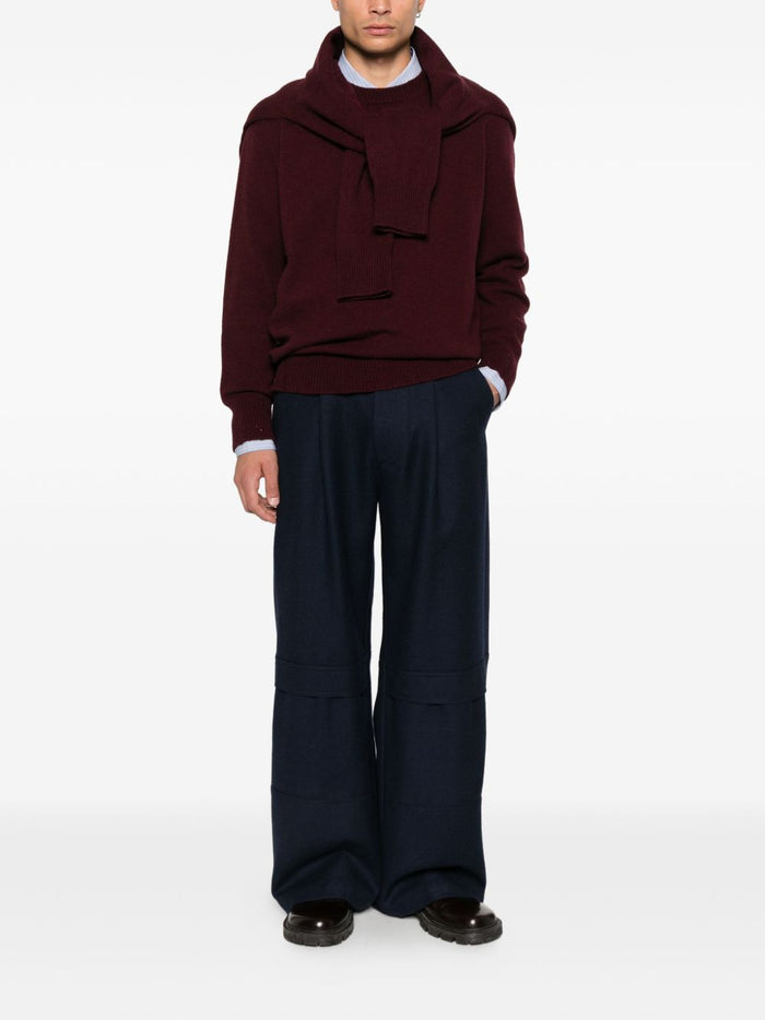 Amaranth-lila Sweatshirt für Herren 2