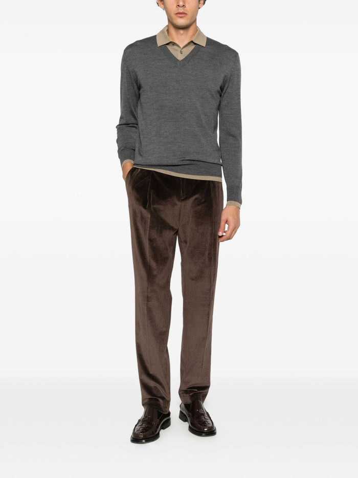 Bagnoli Pantalone Marrone Uomo 2