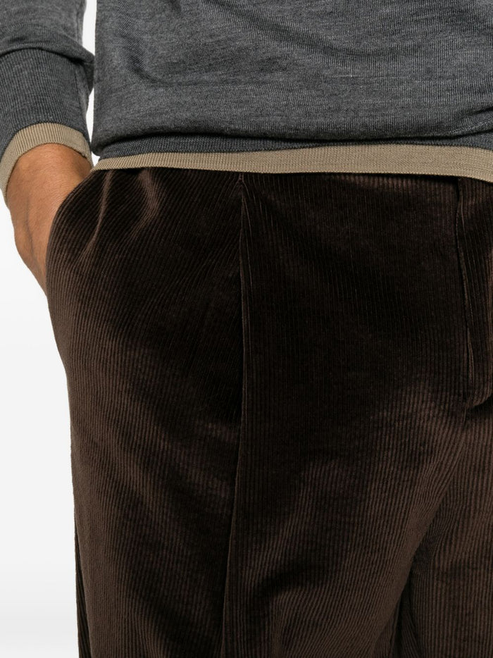 Bagnoli Pantalone Marrone Uomo 3