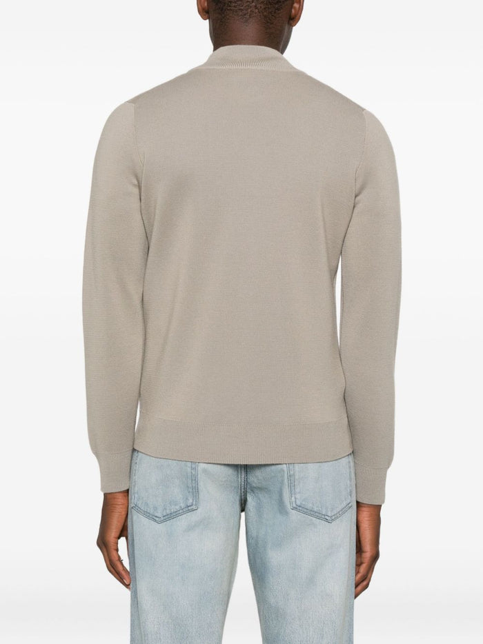 Filippo De Laurentis Cardigan Grigio Uomo con Tasche 3