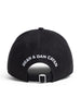 Dsquared2 Cappellino Nero Uomo Ricamo Logo 3