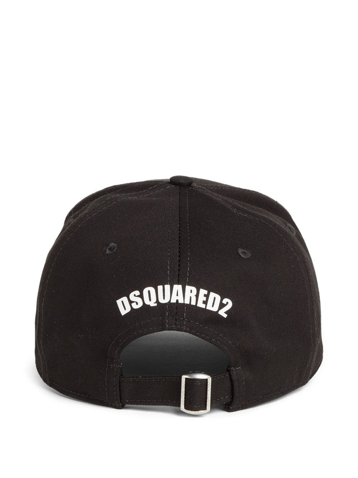 Dsquared2 Cappellino Nero Uomo Obsessed2 3