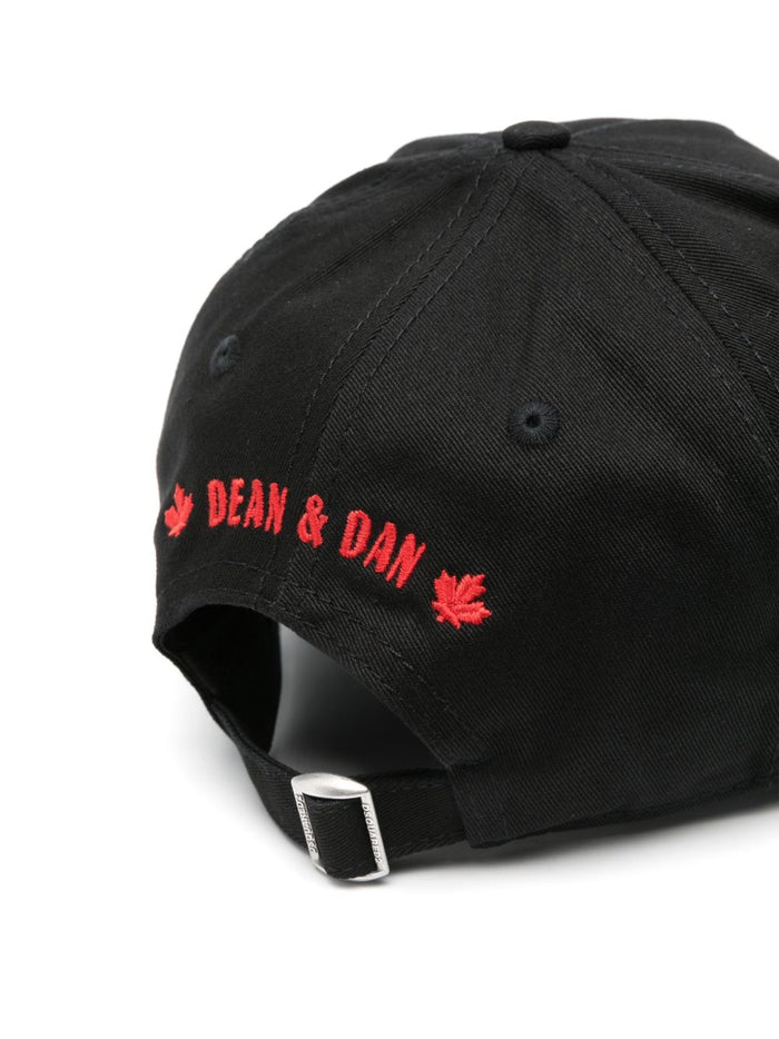 Dsquared2 Cap Black Man 2