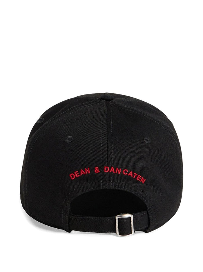 Dsquared2 Cappellino Nero Uomo 3
