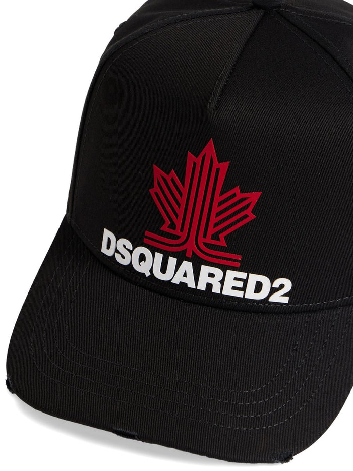 Dsquared2 Cappellino Nero Uomo 4