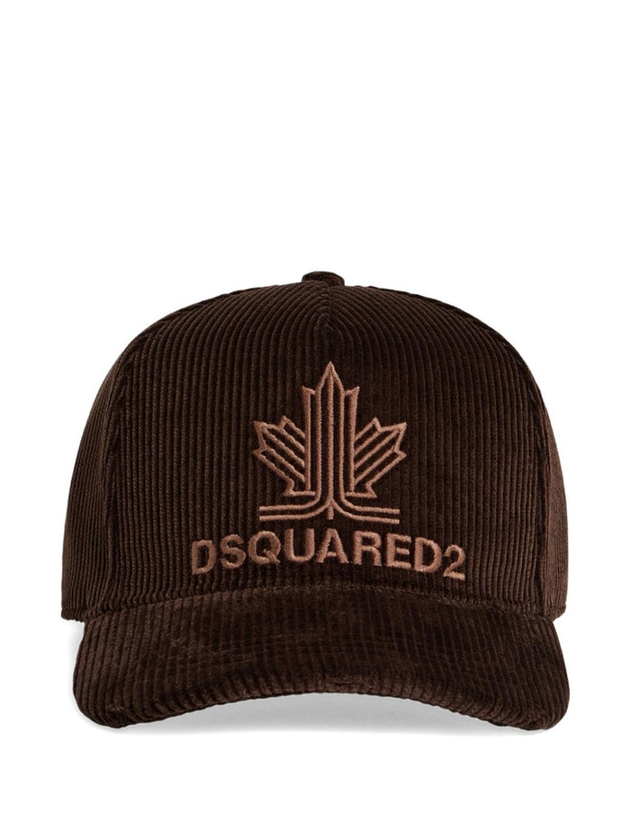 Dsquared2 Cappellino Marrone Uomo 1