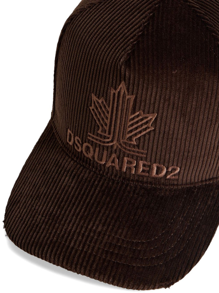 Dsquared2 Cappellino Marrone Uomo 2