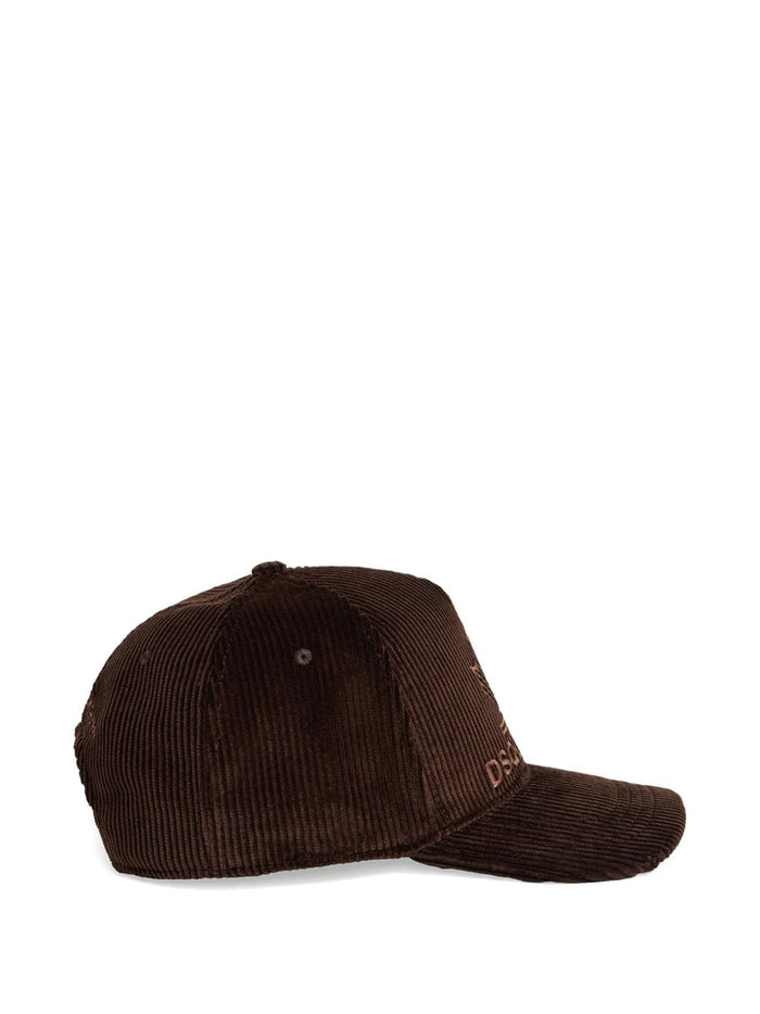 Dsquared2 Cappellino Marrone Uomo 4
