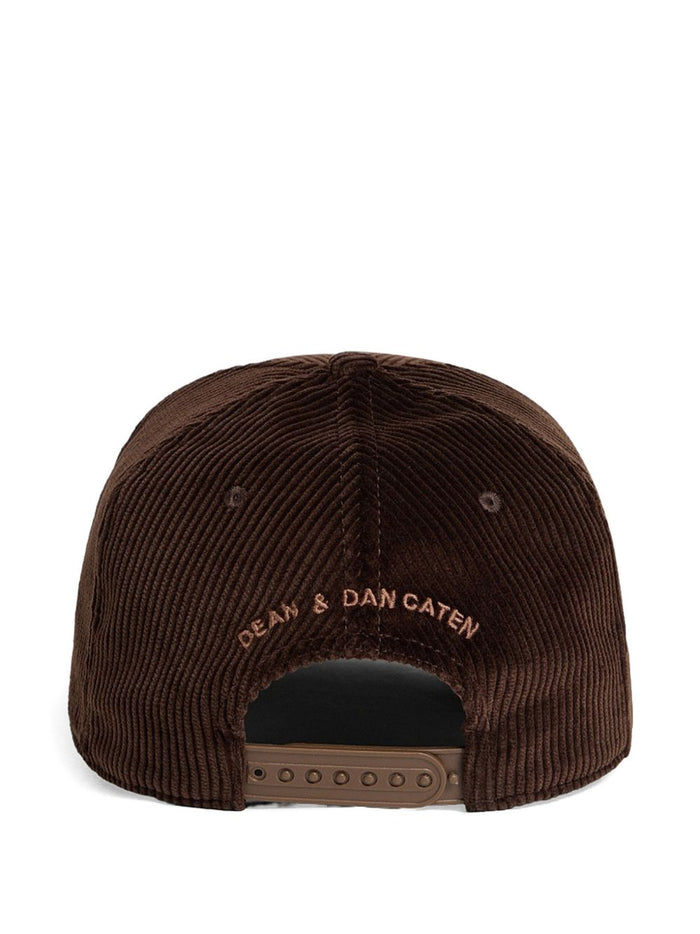 Dsquared2 Cappellino Marrone Uomo 5