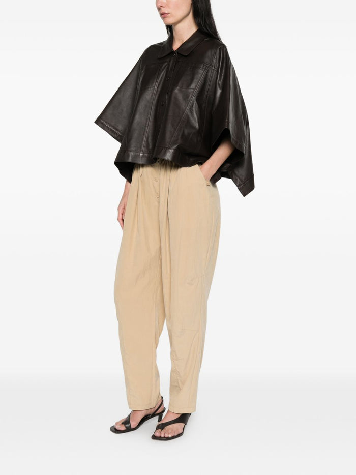 Bully Giubbotto Marrone Donna Ampio 2