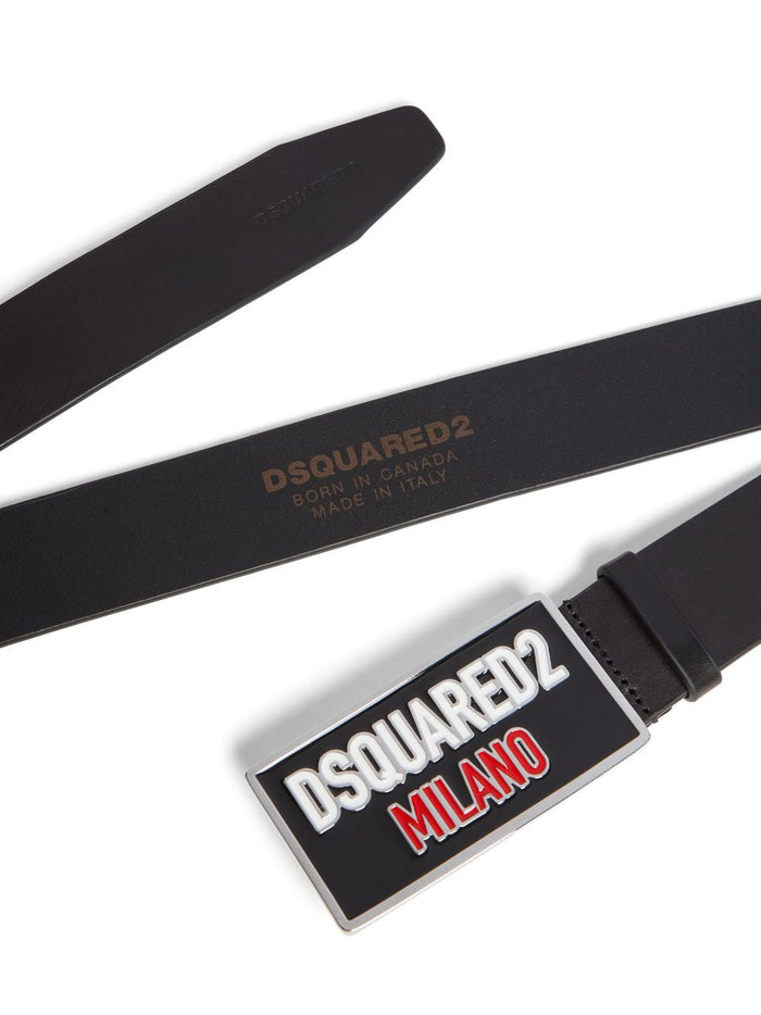 Dsquared2 Cintura Nero Uomo 3